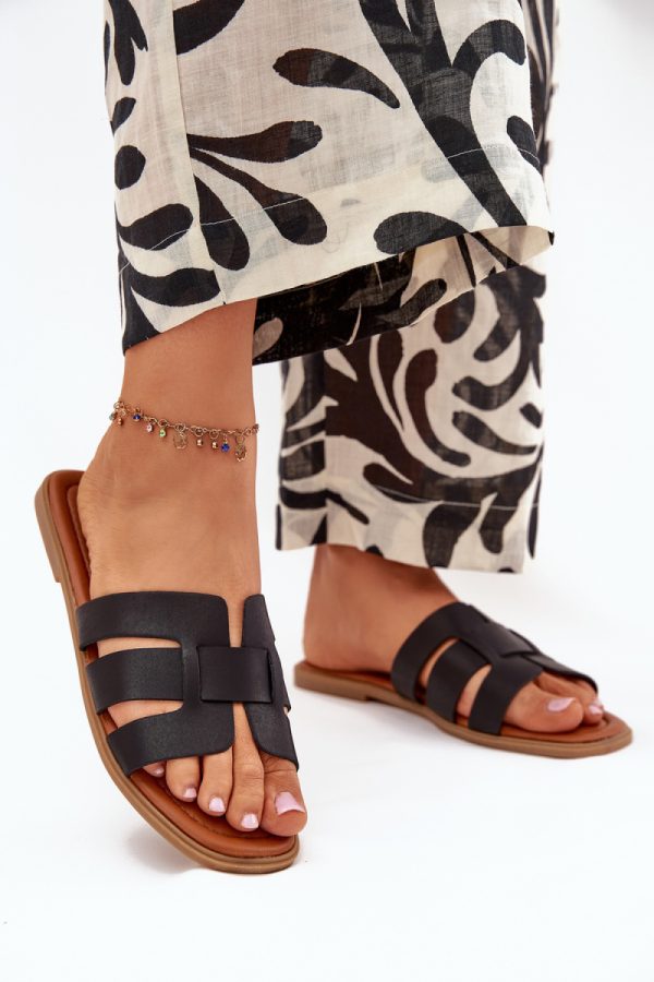 black Flip-flops model 216114 Step in style
