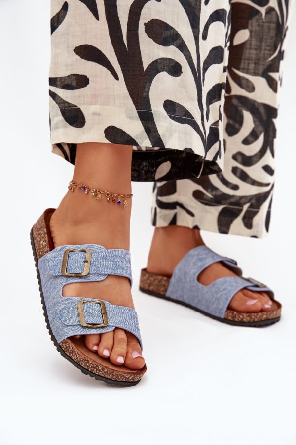 blue Flip-flops model 216121 Step in style