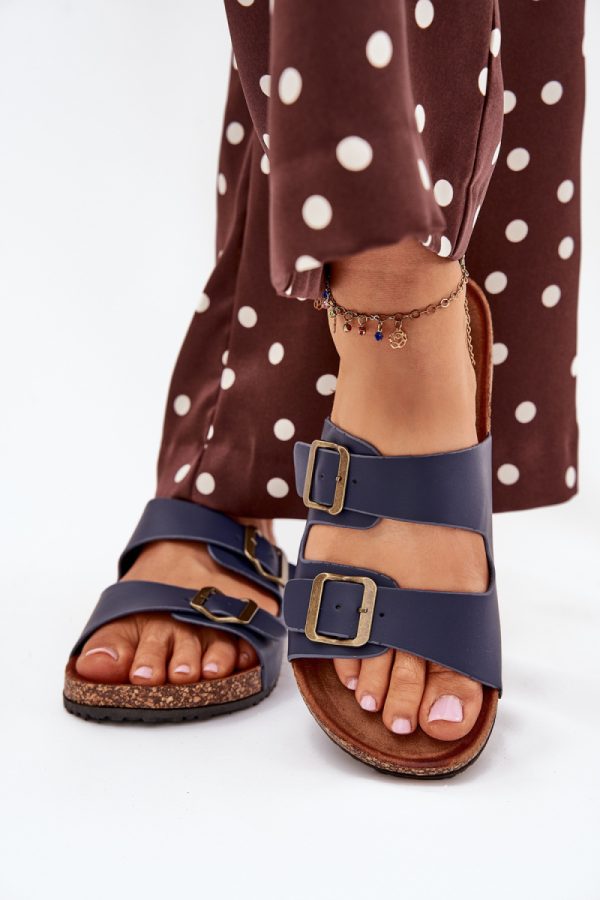 navy blue Flip-flops model 216125 Step in style