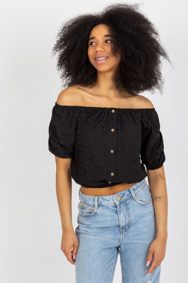 black Blouse model 216209 Lakerta