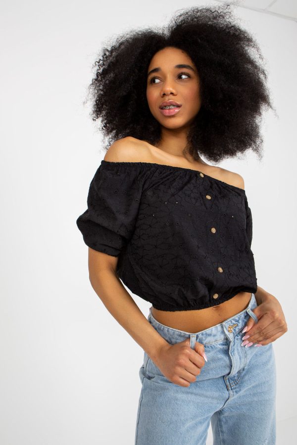 black Blouse model 216209 Lakerta