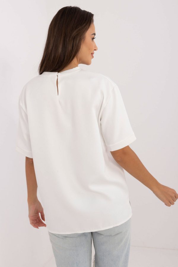 beige Blouse model 216211 Lakerta