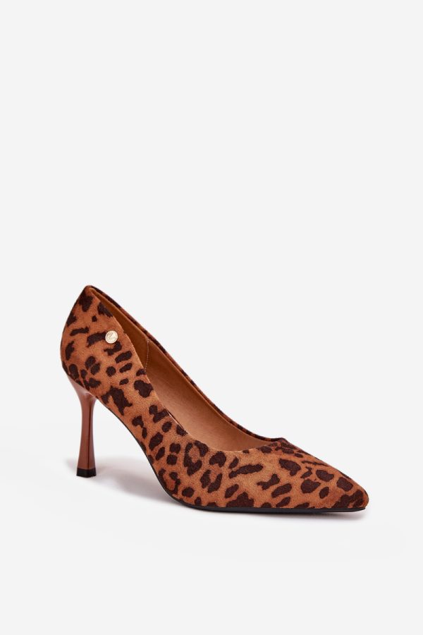 brown High heels model 216316 Step in style
