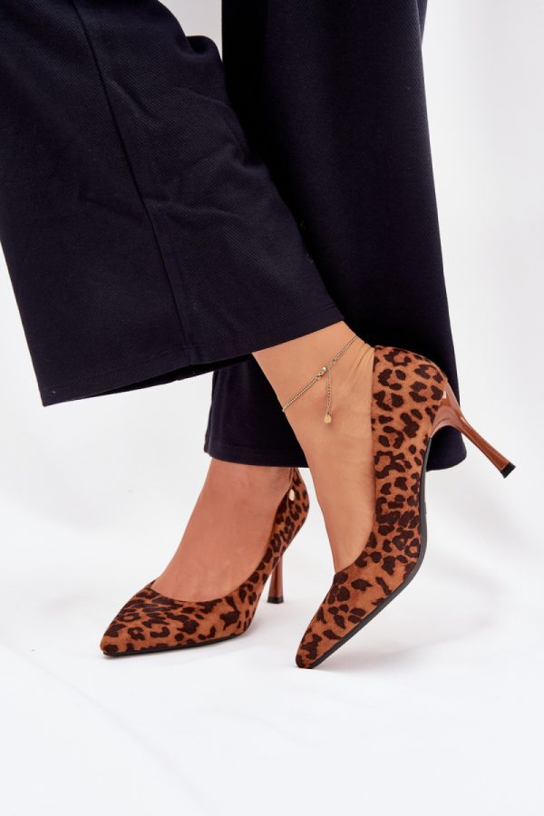 brown High heels model 216316 Step in style
