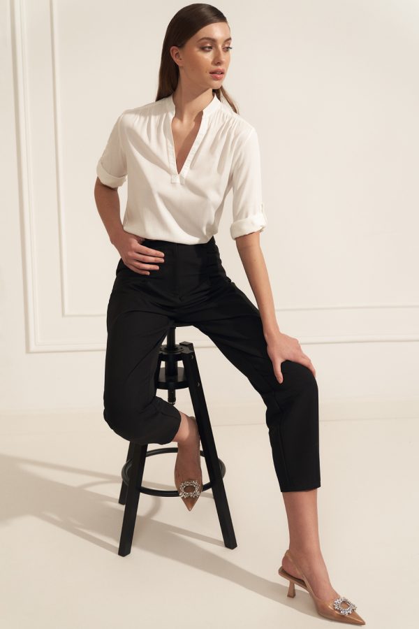 beige Blouse model 216354 Nife