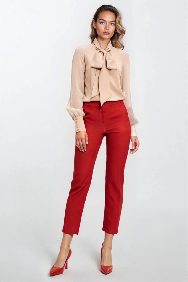 beige Blouse model 216355 Nife
