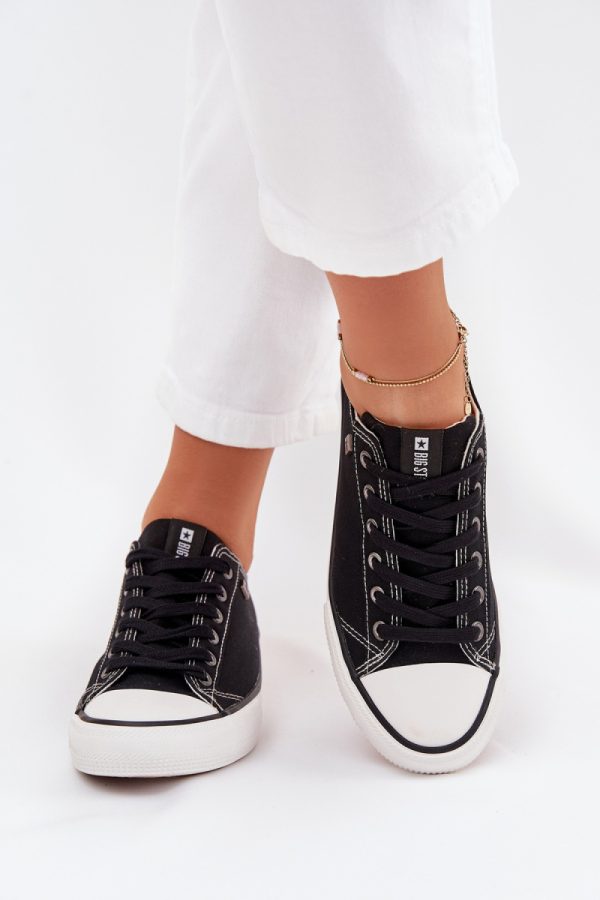 black Sneakers model 216375 Step in style
