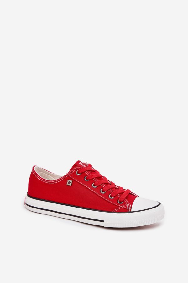 red Sneakers model 216378 Step in style