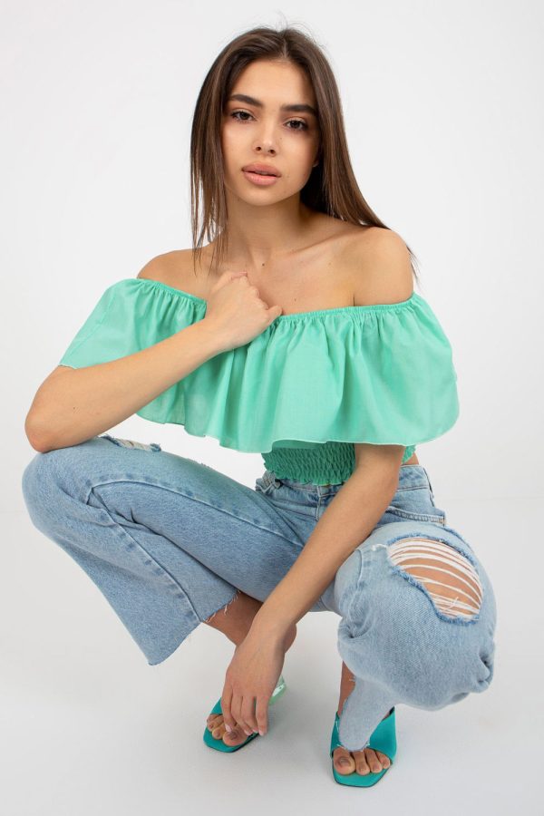 green Blouse model 216390 Lakerta
