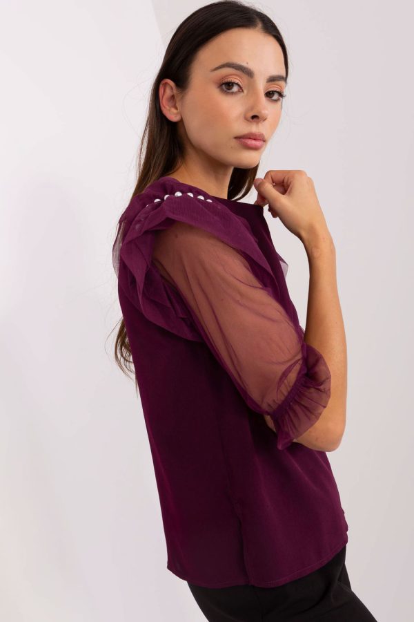 violet Blouse model 216395 Lakerta