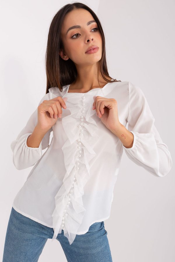 beige Blouse model 216399 Lakerta