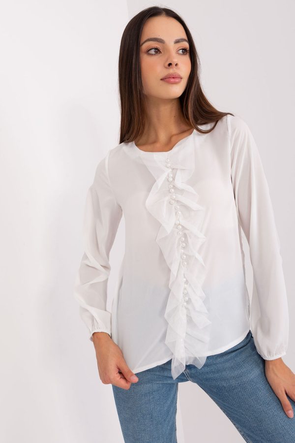 beige Blouse model 216399 Lakerta