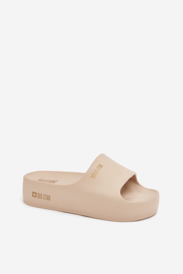 beige Flip-flops model 216427 Step in style