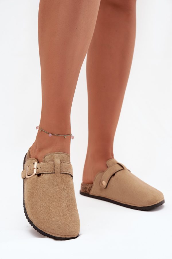 beige Flip-flops model 216433 Step in style
