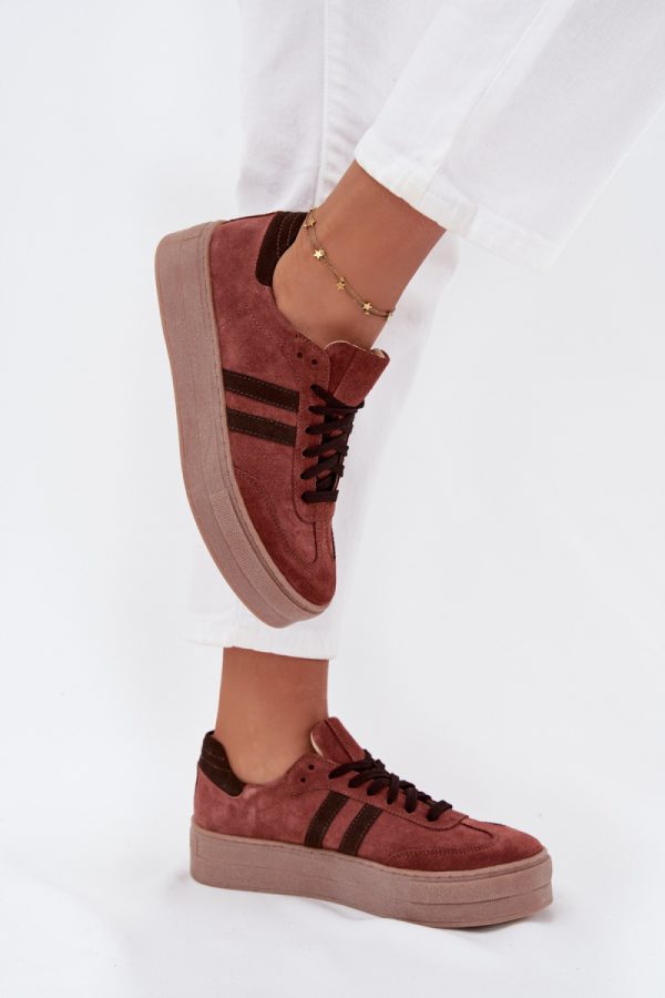 brown Sport Shoes model 216456 Step in style
