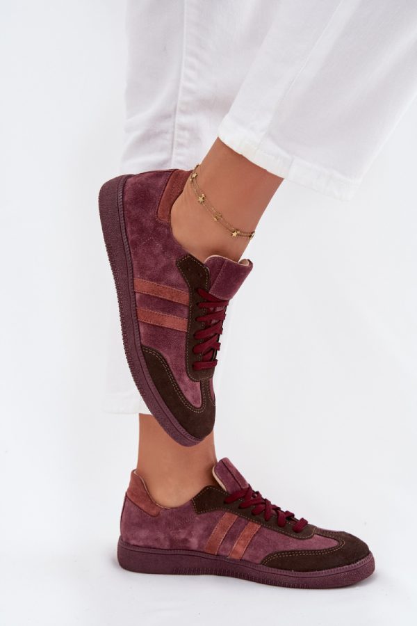 red Sport Shoes model 216457 Step in style