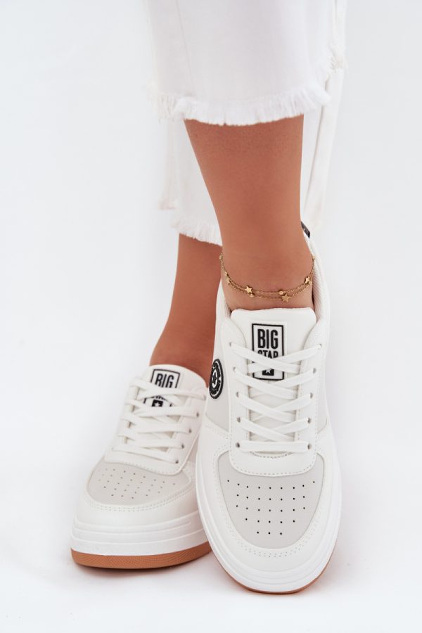 white Sport Shoes model 216464 Step in style