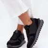 1088675.jpg Black Platform Sneakers in Women`s Athletic Shoes, Trainers, Sneakers with Fabric, Footbed, Upper Height and Platform Height