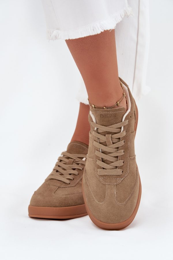 beige Sport Shoes model 216477 Step in style