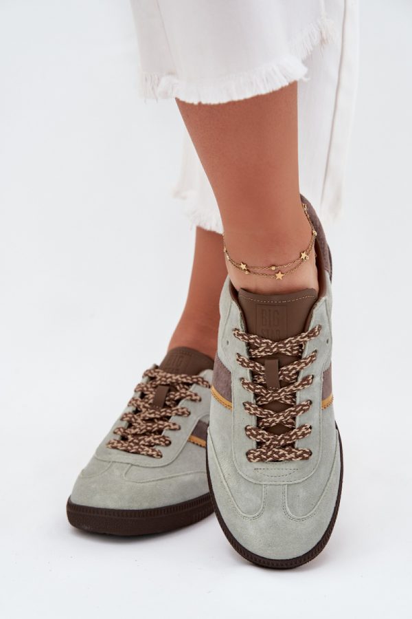 green Sport Shoes model 216482 Step in style