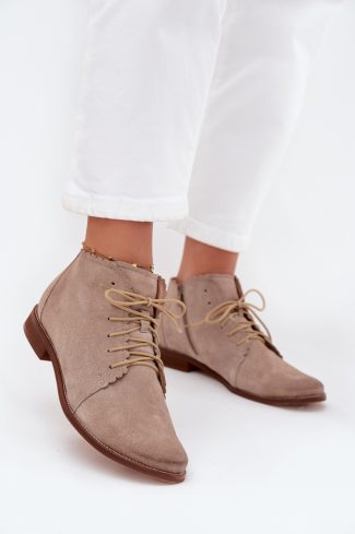 1088824 beige Half shoes model 216525 Step in style