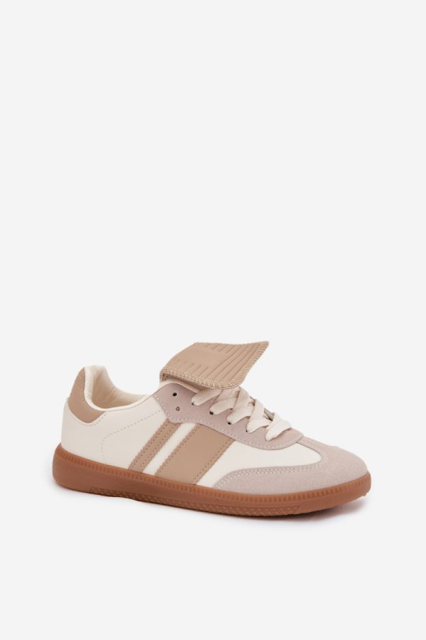 beige Sport Shoes model 216527 Step in style