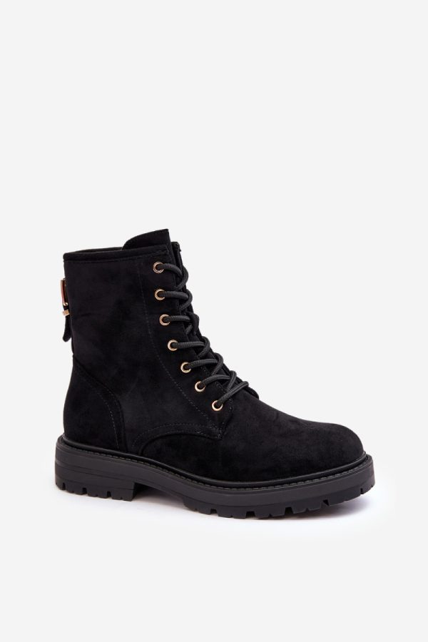 Black Bootie in Women`s Ankle Boots & Booties with Fabric, Warmers, Footbed, Upper Height, Heel Height and Platform Height