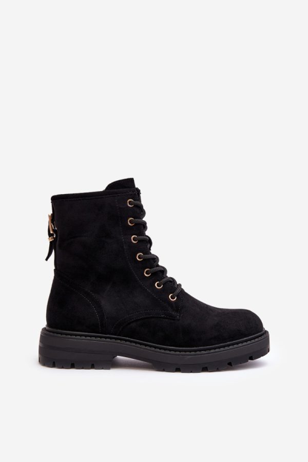 Black Bootie in Women`s Ankle Boots & Booties with Fabric, Warmers, Footbed, Upper Height, Heel Height and Platform Height