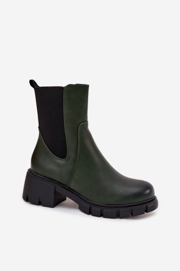 green Boots model 216643 Step in style