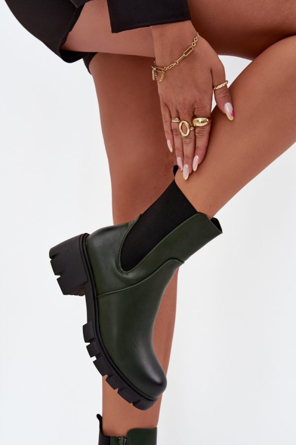 green Boots model 216643 Step in style