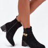 1089160 black Heel boots model 216650 Step in style