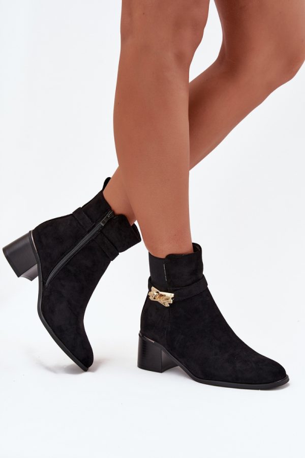 black Heel boots model 216650 Step in style
