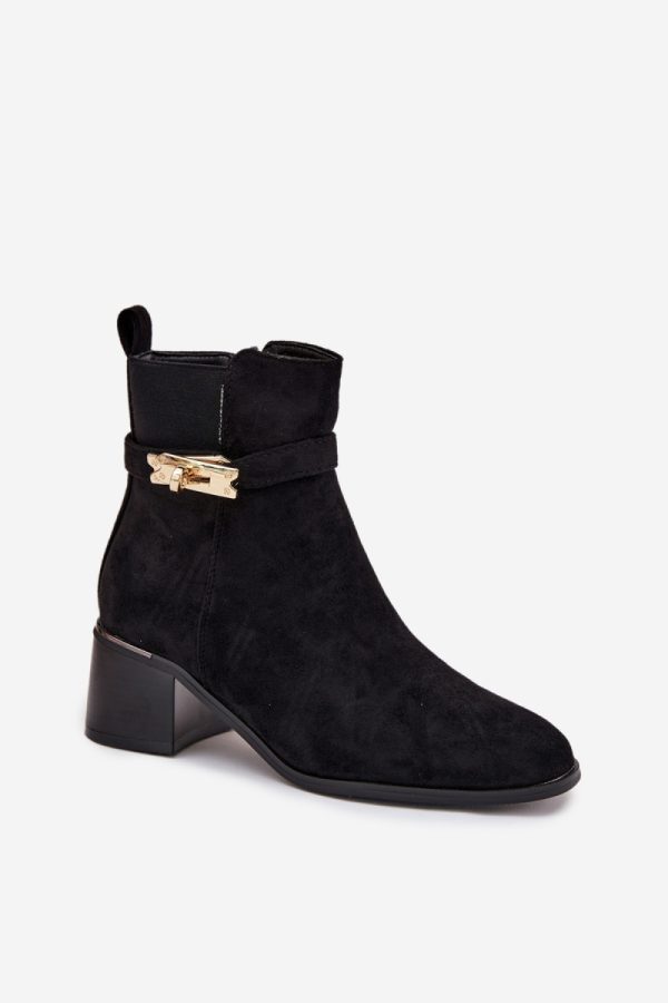 black Heel boots model 216650 Step in style