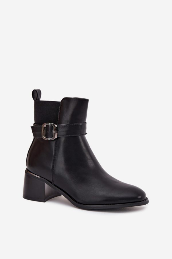 black Heel boots model 216655 Step in style