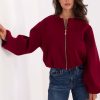1089313 Red Jacket in Women`s Coats, Jackets with Polyester