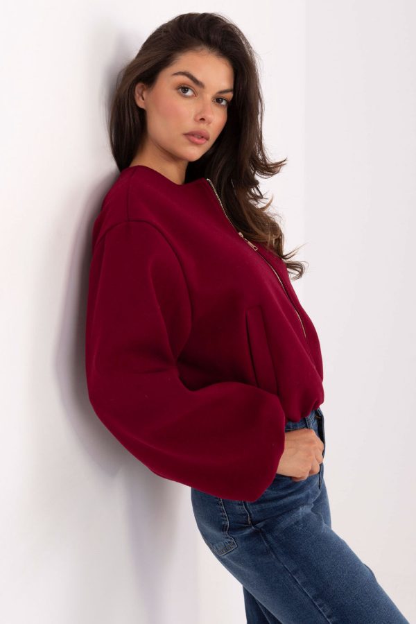Red Jacket in Women`s Coats, Jackets with Polyester