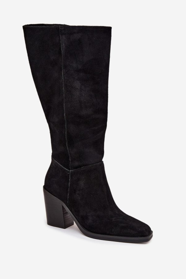 black Heel boots model 216797 Step in style