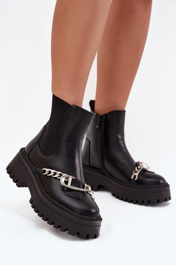 black Boots model 216798 Step in style