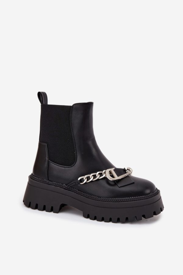 black Boots model 216798 Step in style