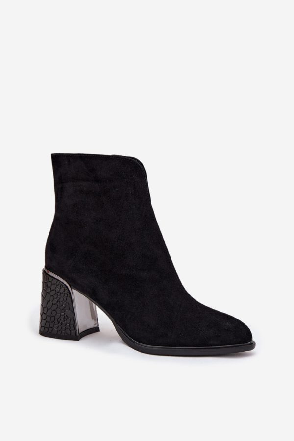 black Heel boots model 216831 Step in style