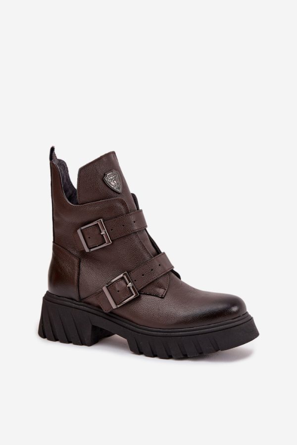 brown Boots model 216835 Step in style