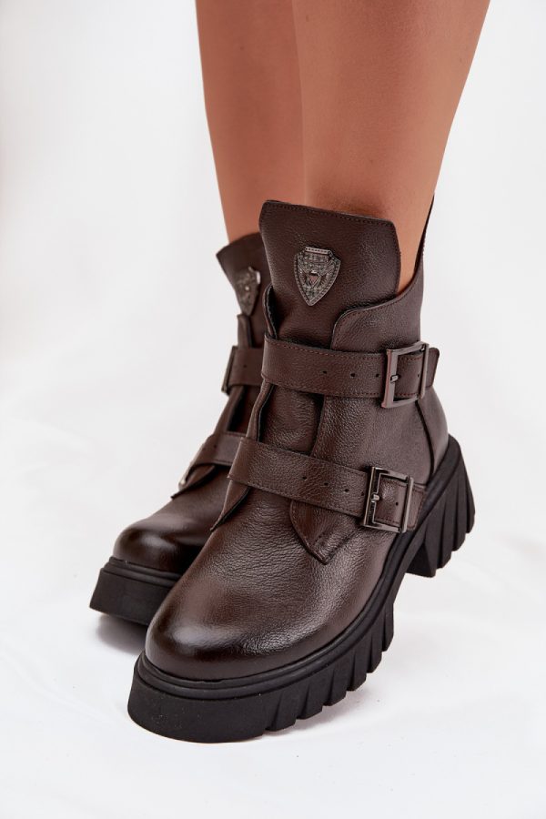 brown Boots model 216835 Step in style
