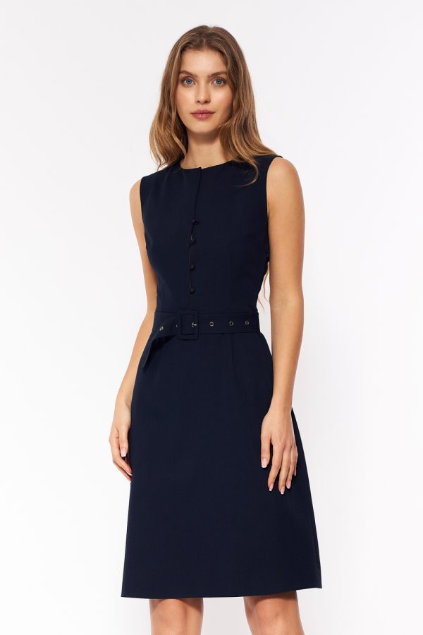 navy blue Daydress model 216903 Nife