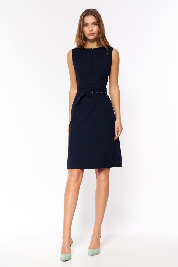 navy blue Daydress model 216903 Nife