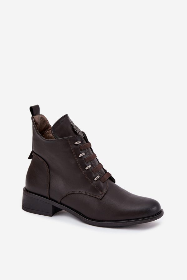brown Boots model 216950 Step in style