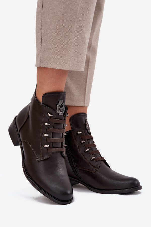 brown Boots model 216950 Step in style