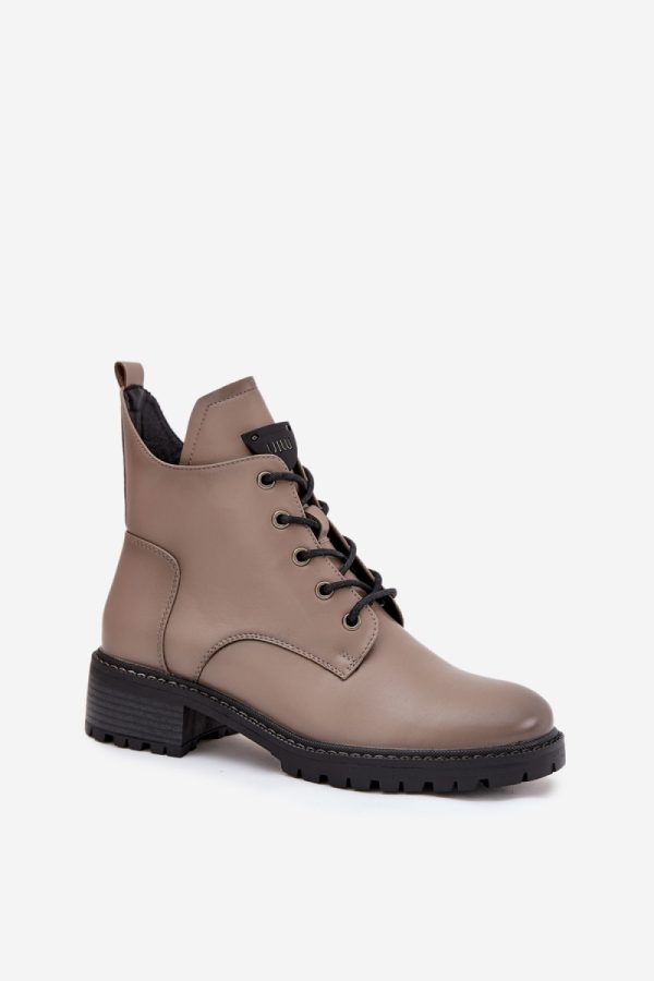 grey Boots model 216966 Step in style