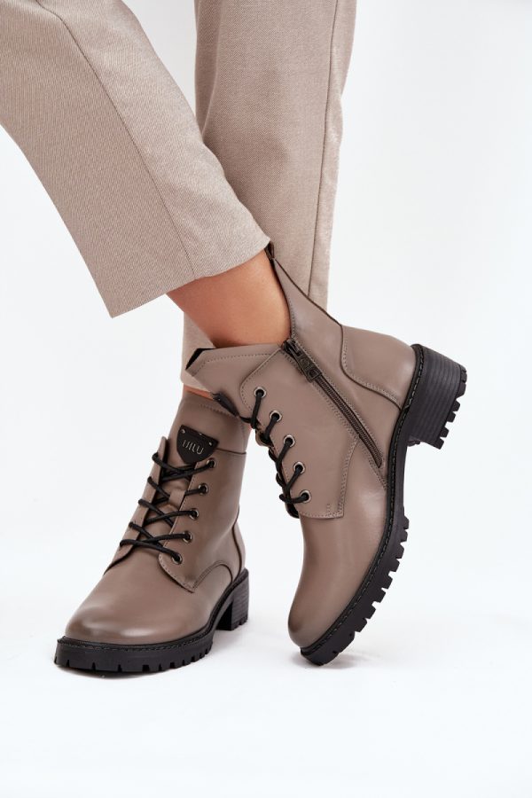grey Boots model 216966 Step in style