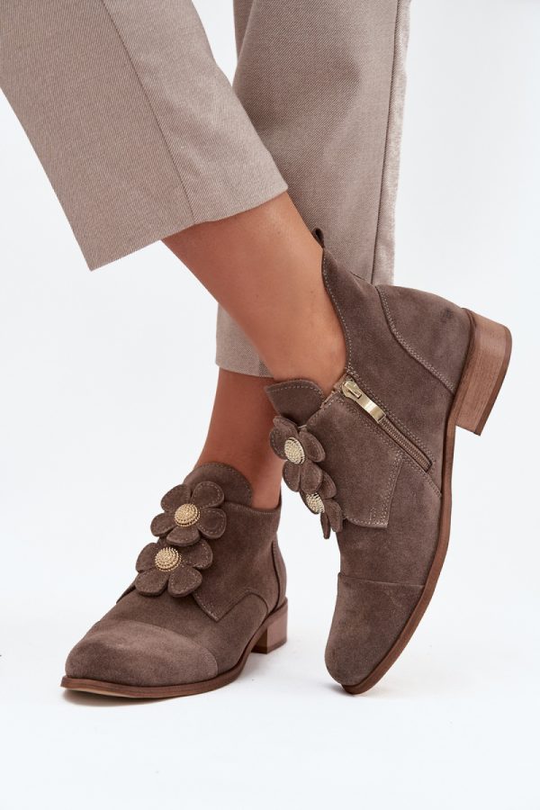 beige Half shoes model 216985 Step in style
