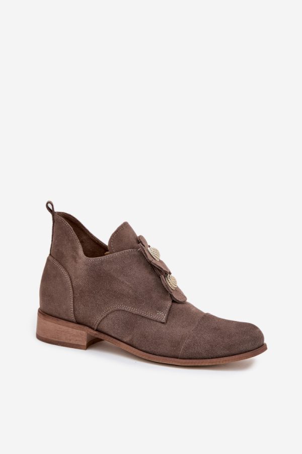 beige Half shoes model 216985 Step in style